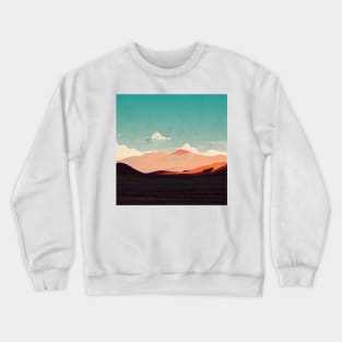 Pastel Mountains Crewneck Sweatshirt